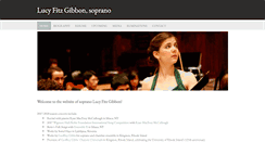 Desktop Screenshot of lucyfitzgibbon.com